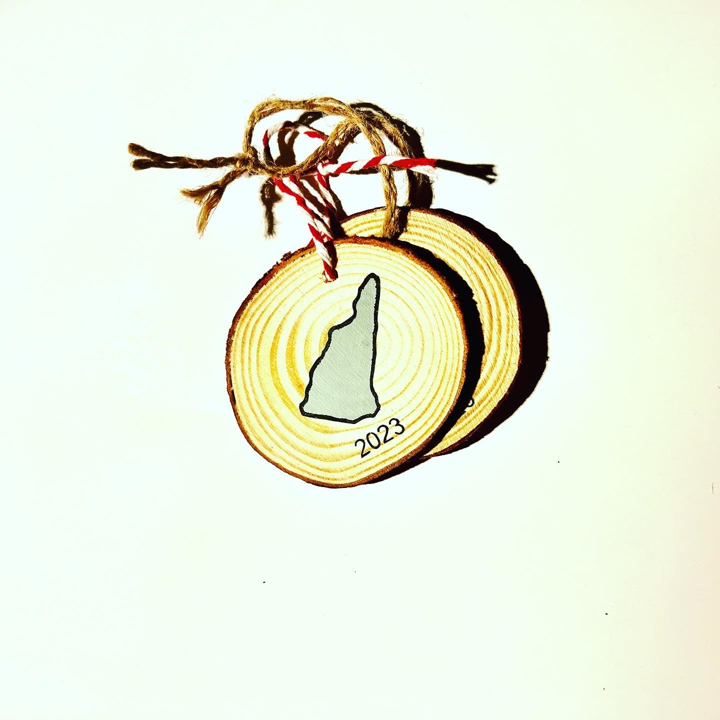 BULK - N.H 2023 Christmas ornament