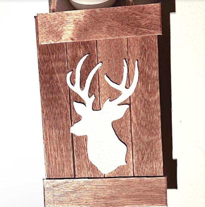 Pallet Christmas Ornament