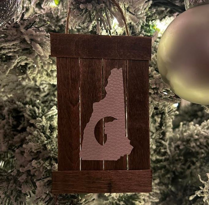 Pallet Christmas Ornament