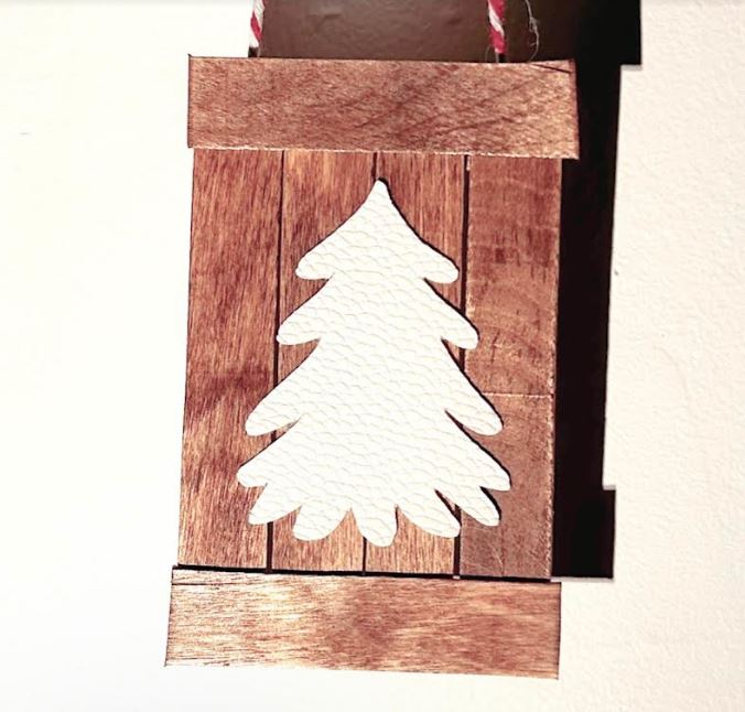 Pallet Christmas Ornament