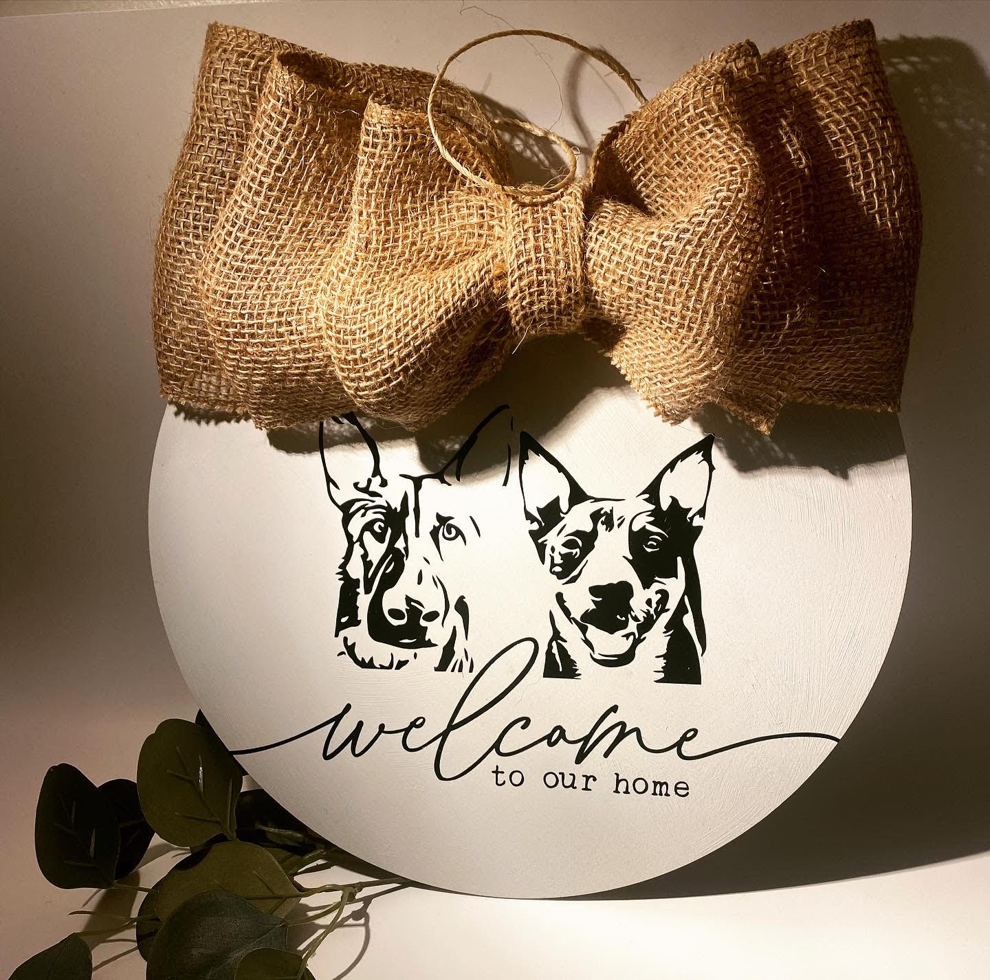 Custom Light Weight Door Hanger
