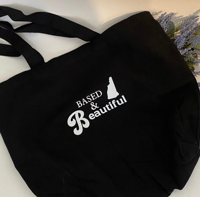 Based and Beautiful Reusable Bag